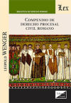 Seller image for COMPENDIO DE DERECHO PROCESAL CIVIL ROMANO for sale by AG Library
