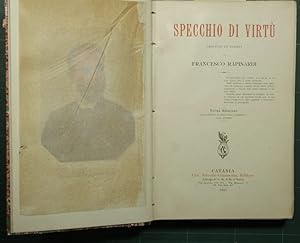 Bild des Verkufers fr Specchio di virt zum Verkauf von Antica Libreria Srl
