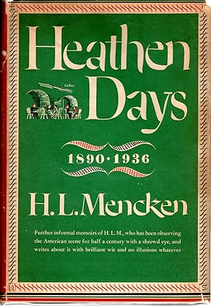 Seller image for Heathen Days, 1890 - 1936 for sale by Dorley House Books, Inc.