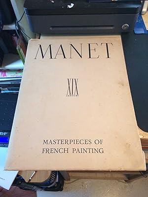 Image du vendeur pour Manet (Masterpieces of French Painting) mis en vente par Dreadnought Books