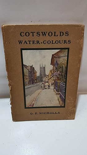 Bild des Verkufers fr Cotswolds water-colours zum Verkauf von Cambridge Rare Books
