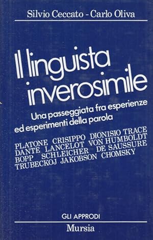 Bild des Verkufers fr Il linguista inverosimile zum Verkauf von Librodifaccia