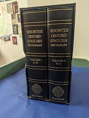 Immagine del venditore per Shorter Oxford English Dictionary venduto da Burley Fisher Books