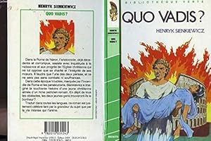 Imagen del vendedor de QUO VADIS? a la venta por Libros Tobal