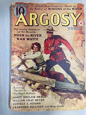 Imagen del vendedor de Argosy Weekly January 13th, 1940 // The Photos in this listing are of the magazine that is offered for sale a la venta por biblioboy