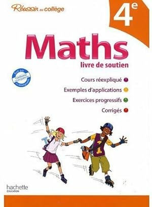 Image du vendeur pour Maths 4e. Livre de soutien - Roger Curel mis en vente par Book Hmisphres