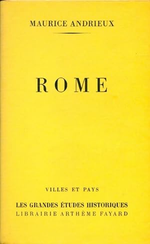 Immagine del venditore per Rome - Maurice Andrieux venduto da Book Hmisphres