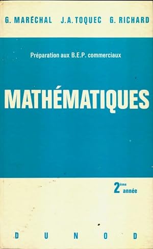Math?matiques BEP 2 commerciaux - Collectif