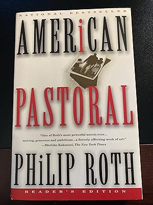 Imagen del vendedor de American Pastoral, ("Nathan Zuckerman" Series #6), Reader's Edition, First Edition, NEW a la venta por Park & Read Books
