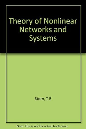 Image du vendeur pour Theory of Nonlinear Networks and Systems: An Introduction mis en vente par Ammareal