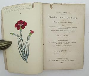 Seller image for Flora and Thalia or Gems of Flowers and Poetry by a Lady Embellished with Coloured Plates for sale by Ivy Ridge Books/Scott Cranin