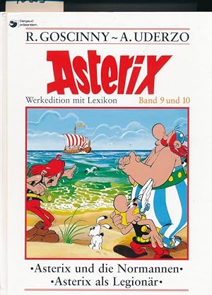 Asterix Werkedition mit Lexikon Bd. 9 + 10 - Asterix und die Normannen + Asterix als Legionär