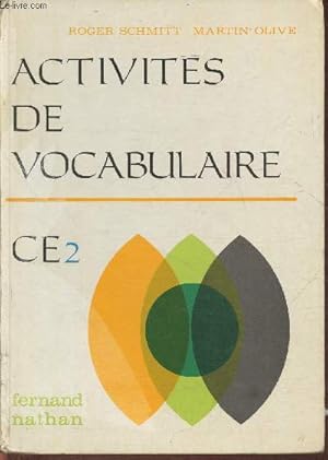 Immagine del venditore per Activits de vocabulaire CE2 venduto da Le-Livre