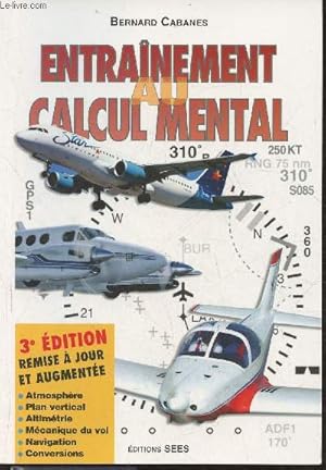 Seller image for Entranement au calcul mental- In flight mental arithmetic training for sale by Le-Livre