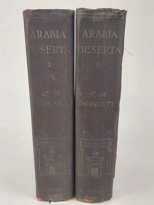 Seller image for TRAVELS IN ARABIA DESERTA [2 VOLUMES] for sale by Second Story Books, ABAA