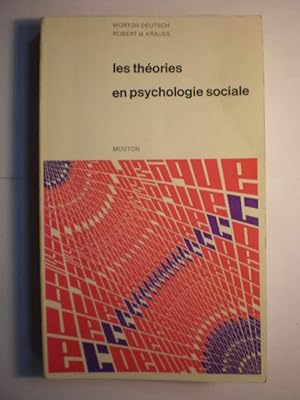 Immagine del venditore per Les thories en psychologie sociale venduto da Librera Antonio Azorn