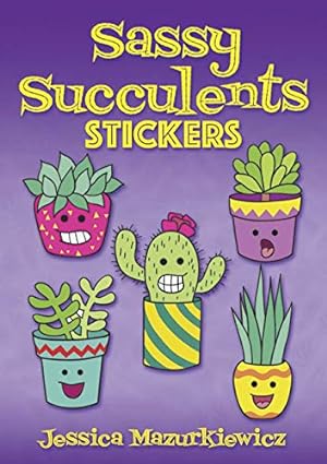 Seller image for Sassy Succulents Stickers (Dover Stickers) [Soft Cover ] for sale by booksXpress
