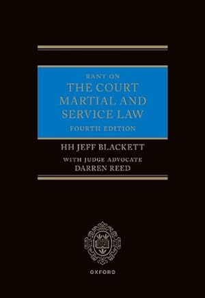 Image du vendeur pour Rant on the Court Martial and Service Law (Hardcover) mis en vente par Grand Eagle Retail