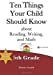 Immagine del venditore per Ten Things Your Child Should Know: 5th Grade (Volume 5) [Soft Cover ] venduto da booksXpress