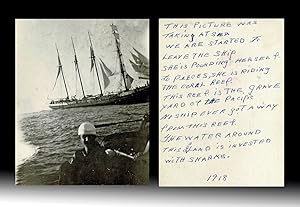 Shipwreck & Survivor Photos of the 4-Masted Barquentine "St. James" at Pitcairn Island