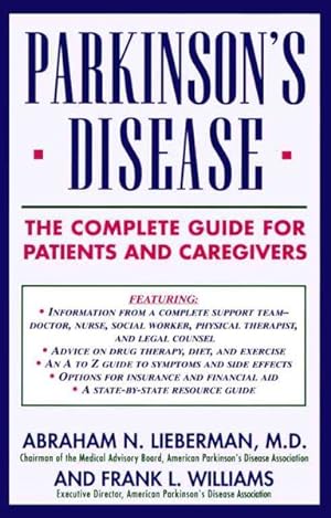 Seller image for Parkinson's Disease : The Complete Guide for Patients and Caregivers for sale by GreatBookPrices