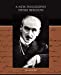 Imagen del vendedor de A New Philosophy - Henri Bergson [Soft Cover ] a la venta por booksXpress