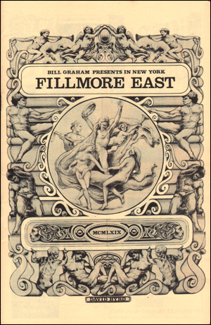 Image du vendeur pour Bill Graham Presents in New York : Fillmore East, Vol. 1, No. 5 ( December 27 - 28, 1968 ) (MCMLXIX) mis en vente par Specific Object / David Platzker