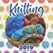 Imagen del vendedor de Knitting 2019 Mini Wall Calendar [Soft Cover ] a la venta por booksXpress