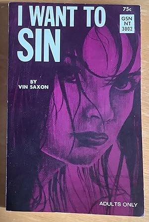 Seller image for I Want To Sin for sale by Kayo Books