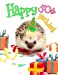 Seller image for Happy 50th Birthday: Cute Hedgehog Birthday Party Themed Journal. Better than a Birthday Card! [Soft Cover ] for sale by booksXpress