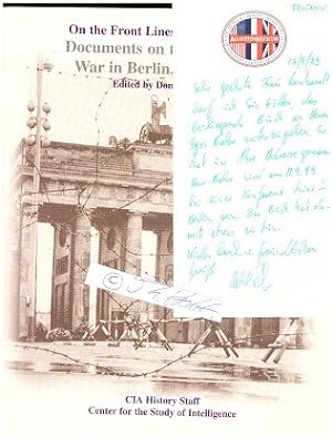 Seller image for (Edited by Donald P. Steury) HELMUT TROTNOW (1946) deutscher Historiker und war Grndungsdirektor des AlliiertenMuseums in Berlin for sale by Herbst-Auktionen