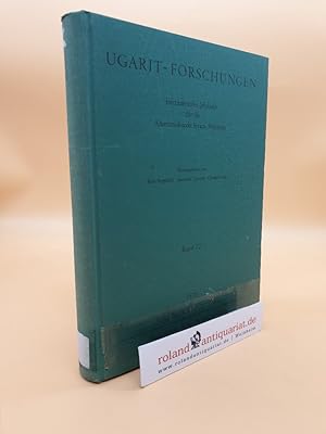 Image du vendeur pour Ugarit-Forschungen / Band 10, 1978 / Internationales Jahr fr die Alterskunde Syrien-Palstinas mis en vente par Roland Antiquariat UG haftungsbeschrnkt