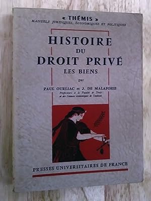 Histoire du droit privé : Les biens