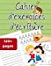 Seller image for Cahier d'exercices d' ©criture: Alphabet Handwriting Practice, Letter Tracing Workbook with Sight words for Kindergarten & Preschool ages 3-5 (Coloring Activities included) (French Edition) [Soft Cover ] for sale by booksXpress