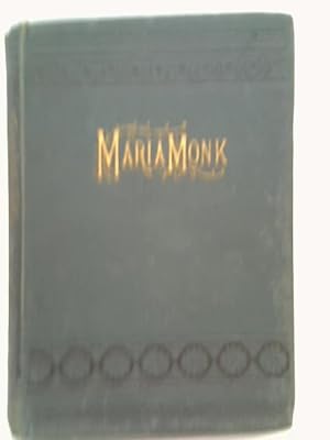 Bild des Verkufers fr Awful Disclosures of Maria Monk zum Verkauf von World of Rare Books