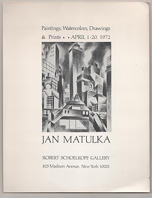 Seller image for Jan Matulka: Paintings, Watercolors, Drawings & Prints for sale by Jeff Hirsch Books, ABAA