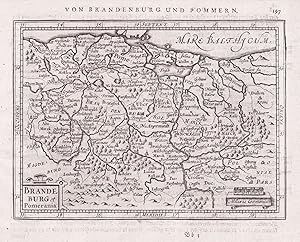 Image du vendeur pour Brandeburg et Pomerania" - Pommern / Brandenburg / Polska / Polen / Poland mis en vente par Antiquariat Steffen Vlkel GmbH