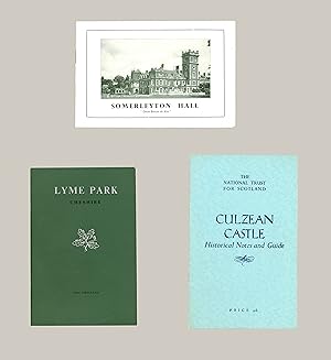 3 Tour Guide Pamphlets about UK Sites & Buildings; Huge Landed Estates; : Lyme Park, Cheshire; So...