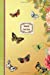 Imagen del vendedor de Butterfly Note Book: Pretty Illustrated Lined Notebook 70 pages 6X 9 Cream colour paper (Butterfly design series of Journals Planners Diaries Notebooks Paperback Matte Finish Cover) [Soft Cover ] a la venta por booksXpress