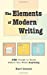 Imagen del vendedor de The Elements of Modern Writing [Soft Cover ] a la venta por booksXpress