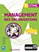 Image du vendeur pour Management des organisations Tle STMG [FRENCH LANGUAGE - Soft Cover ] mis en vente par booksXpress