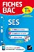 Seller image for Fiches Bac Terminale: SES Terminale ES [FRENCH LANGUAGE - Soft Cover ] for sale by booksXpress