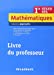 Bild des Verkufers fr Mathématiques 1ere STI, 2de STL : Livre du professeur 2015 [FRENCH LANGUAGE - Soft Cover ] zum Verkauf von booksXpress