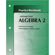 Imagen del vendedor de Algebra 2, Grades 9-12 Practice Workbook: Holt Mcdougal Larson Algebra 2 a la venta por eCampus