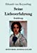 Seller image for Seine Liebeserfahrung (German Edition) [Soft Cover ] for sale by booksXpress