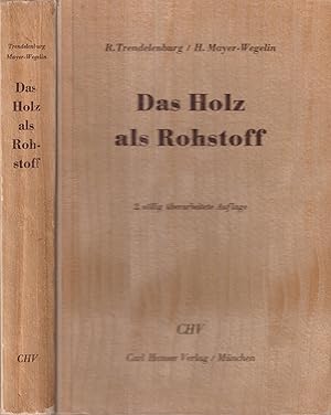 Bild des Verkufers fr Das Holz als Rohstoff zum Verkauf von Leipziger Antiquariat