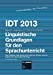 Imagen del vendedor de IDT 2013 Band 5 Linguistische Grundlagen für den Sprachunterricht: Sektionen C1, C2, C3, C4, C5, C6; 2., erweiterte Auflage (German Edition) [Soft Cover ] a la venta por booksXpress