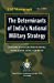 Seller image for The Determinants of India's National Military Strategy [Soft Cover ] for sale by booksXpress
