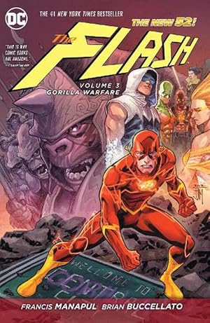 Image du vendeur pour The Flash Vol. 3: Gorilla Warfare (The New 52) (Paperback) mis en vente par Grand Eagle Retail