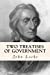 Immagine del venditore per Two Treatises of Government [Soft Cover ] venduto da booksXpress